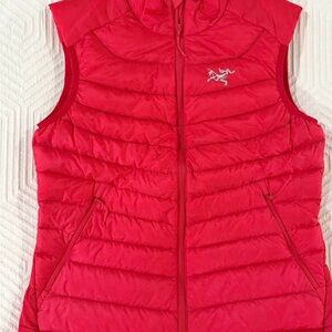 Arc'teryx Cerium Vibrant Red Puffer Vest